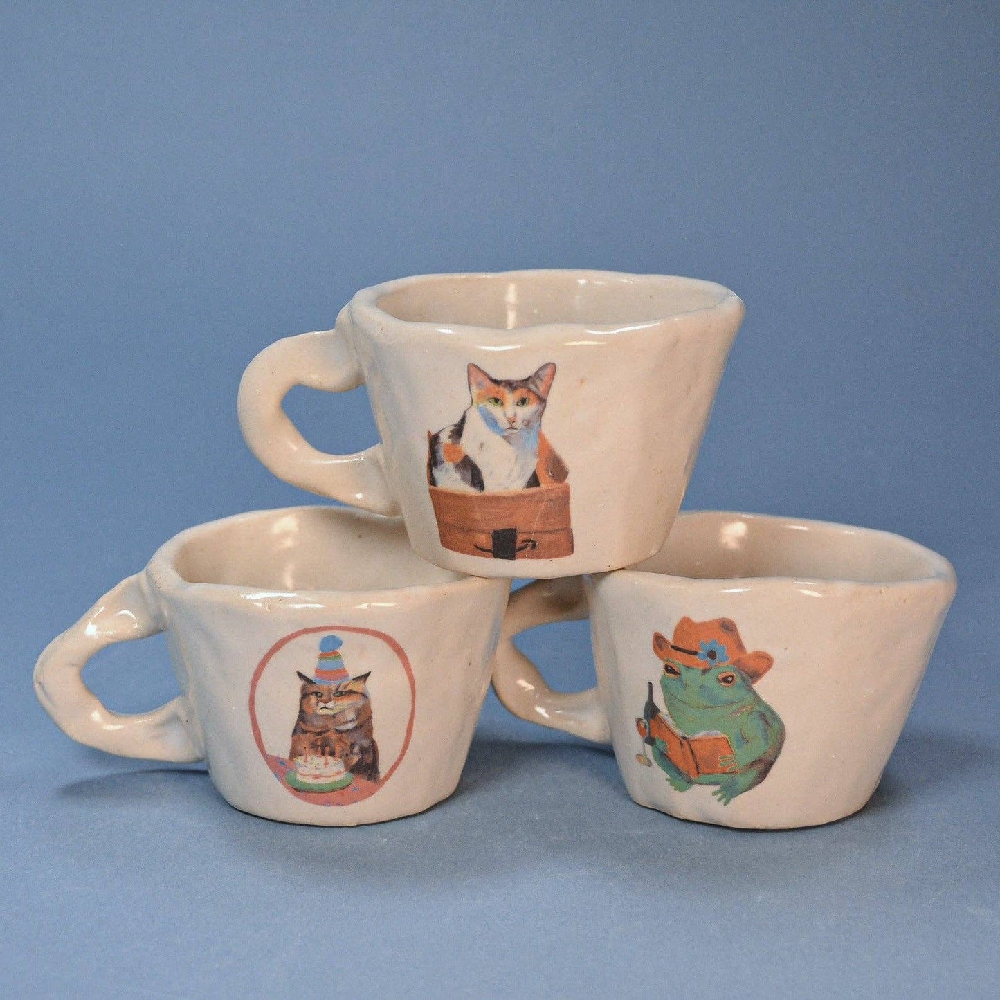 Birthday Cat Espresso Cup