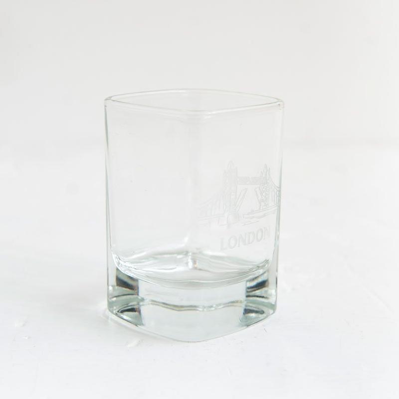 Tower Bridge Square Dram Whisky Glass