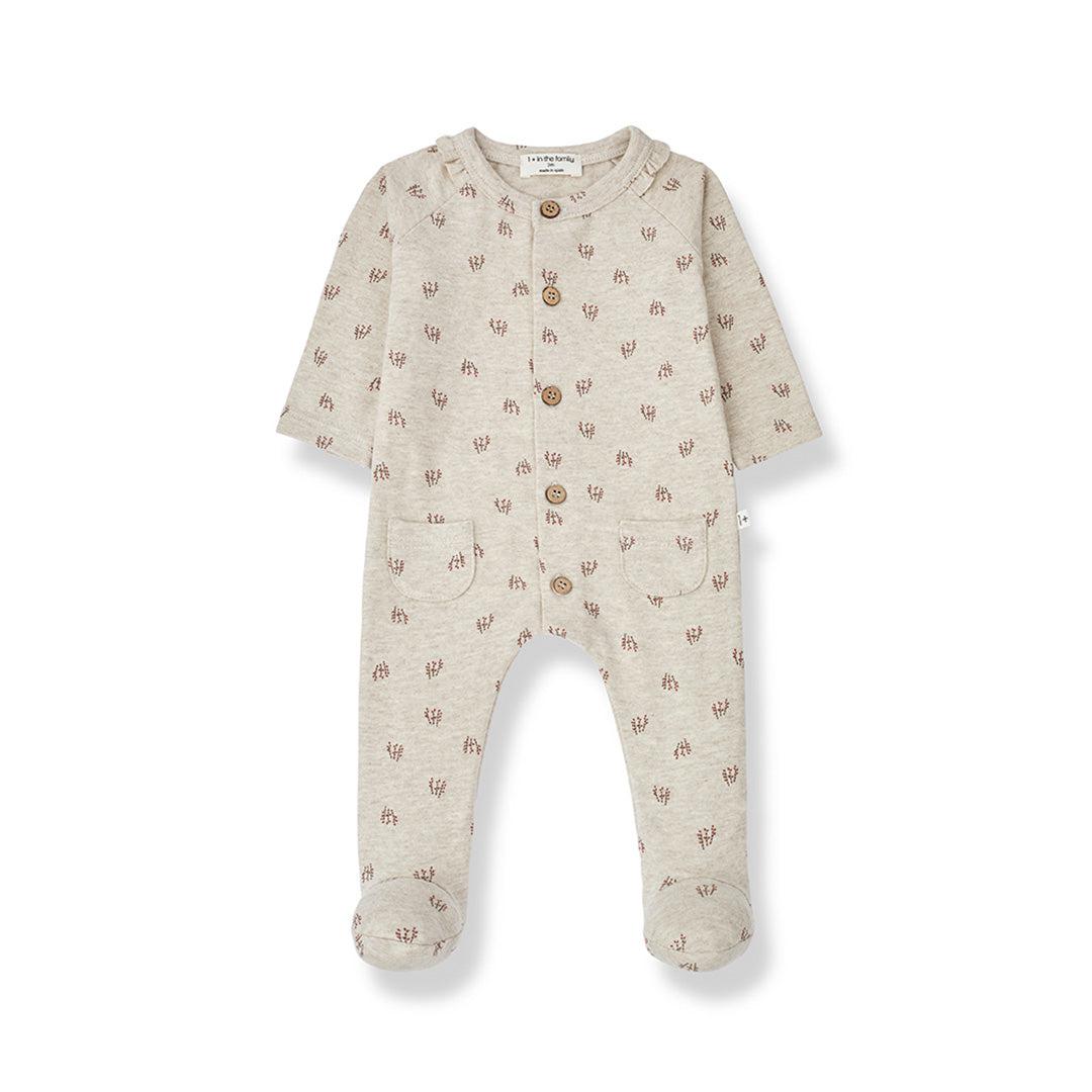 1+ in the family Melak Sleepsuit - Oatmeal