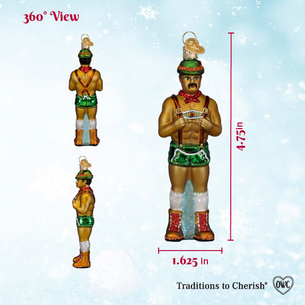 Prancer, Holly Jolly Hunk Ornament
