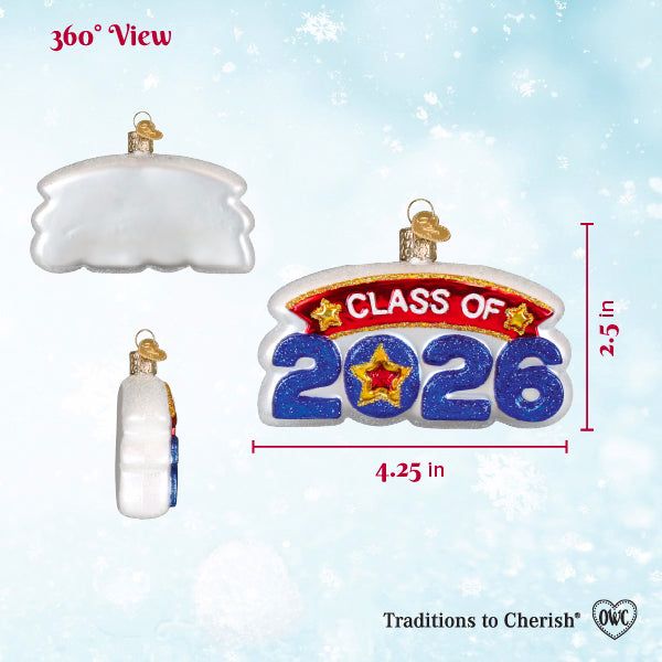 Class Of 2026 Ornament