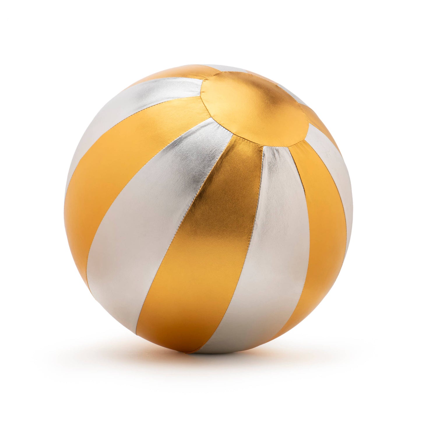 Circus Balloon Silver and Gold -40 cm