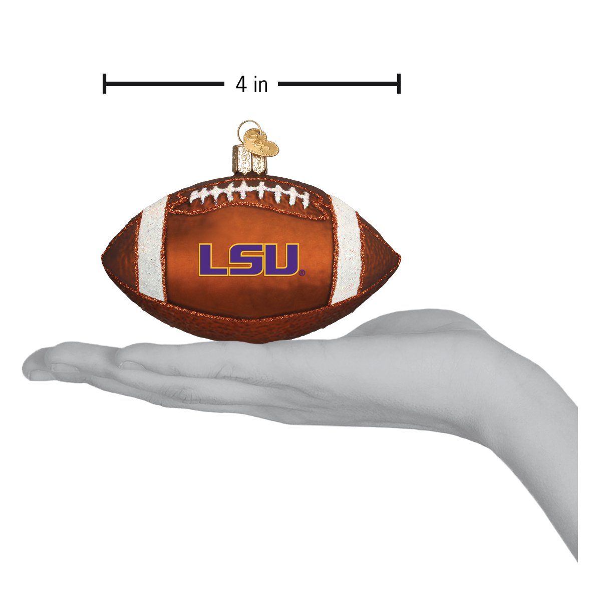 LSU Football Ornament