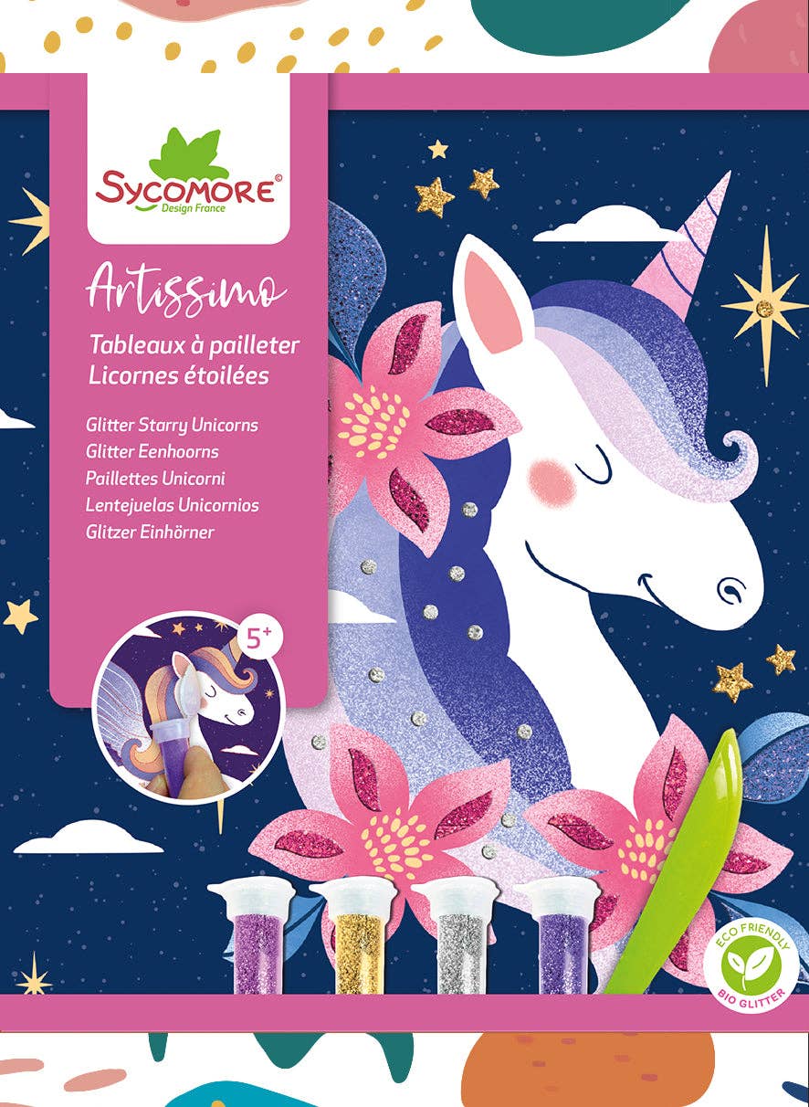 Artissimo -S Glitter Boards - Unicorns