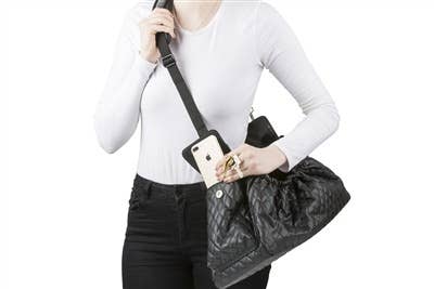 Petote - Gigi Sling - Black Quilted