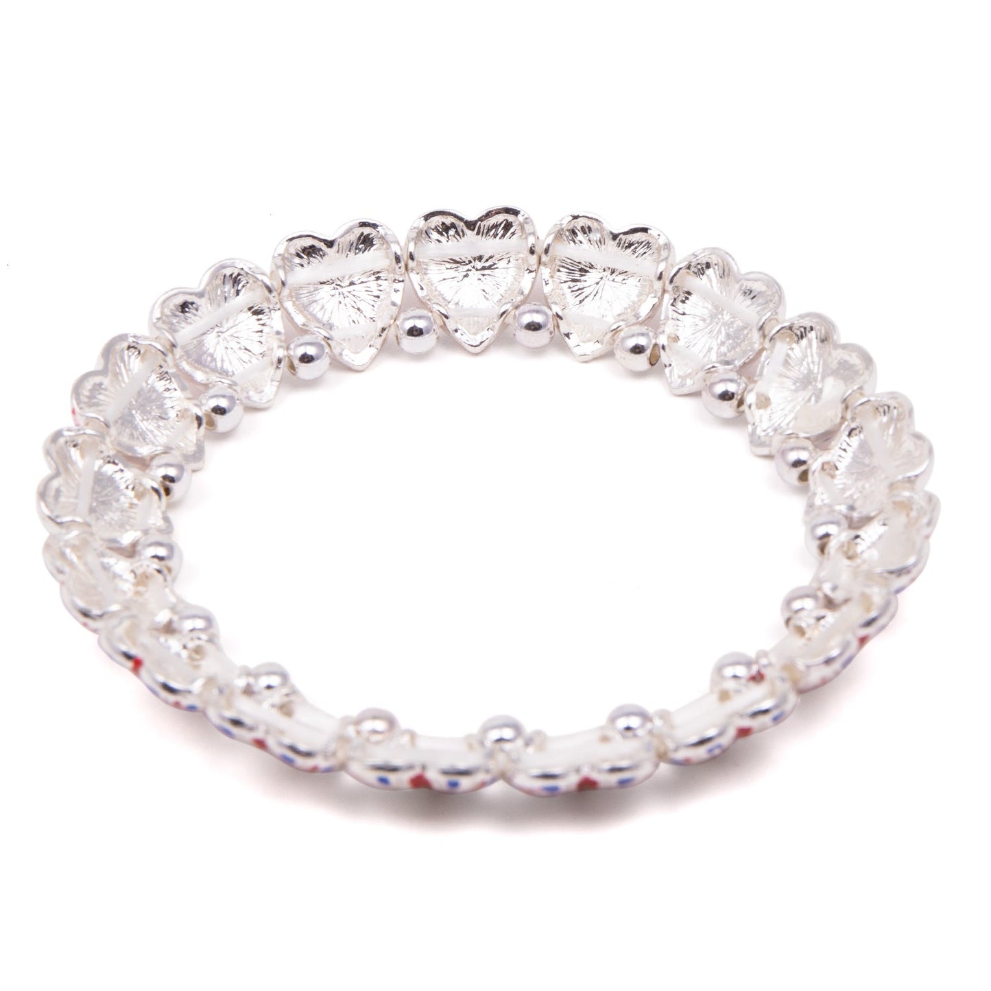 Alexander Thurlow Union Jack Heart Bracelet