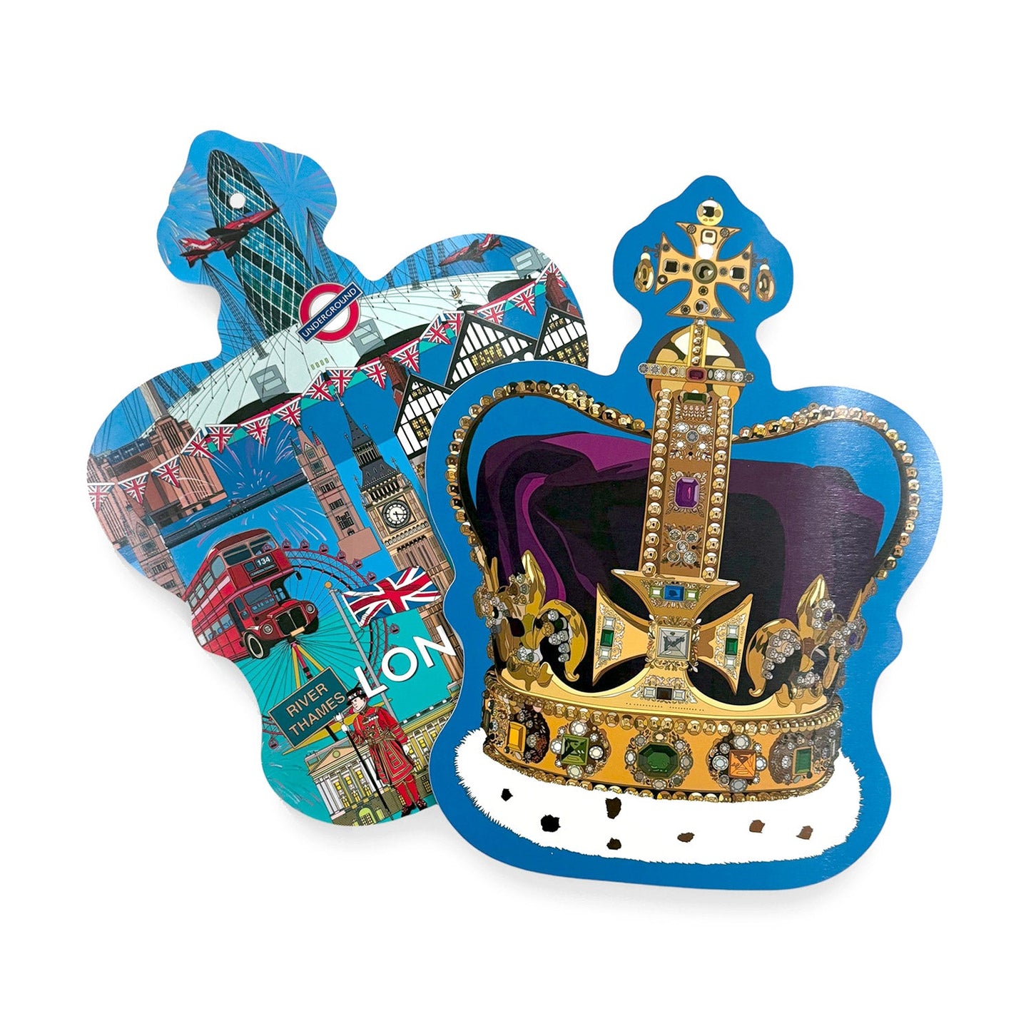 Bean & Bemble London City Crown Shaped Cheeseboard