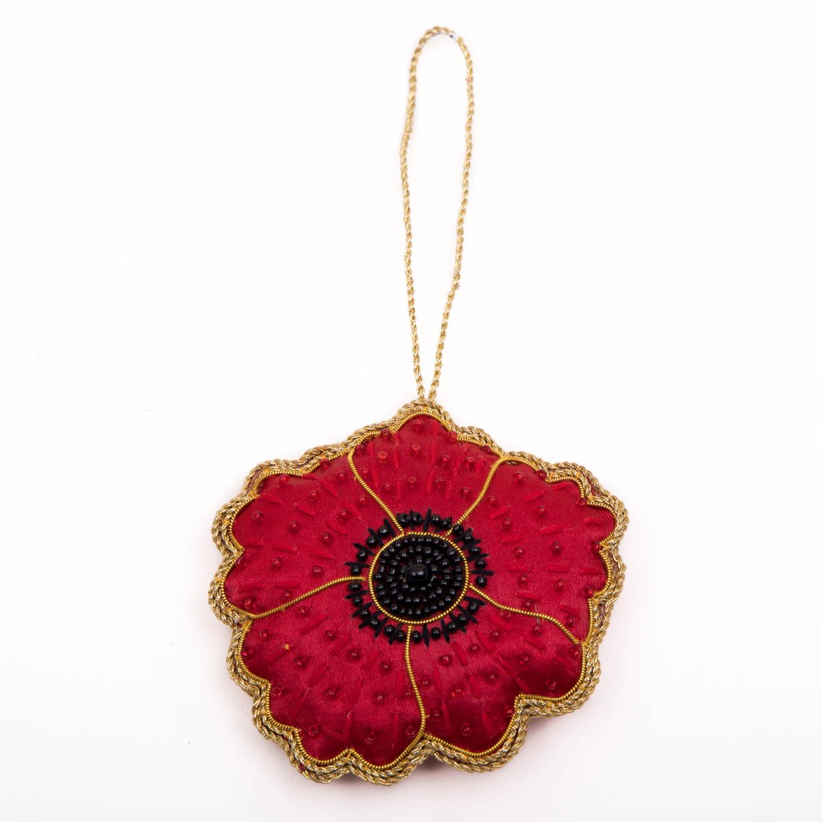 Poppy 1914-1918 Stitched Decoration