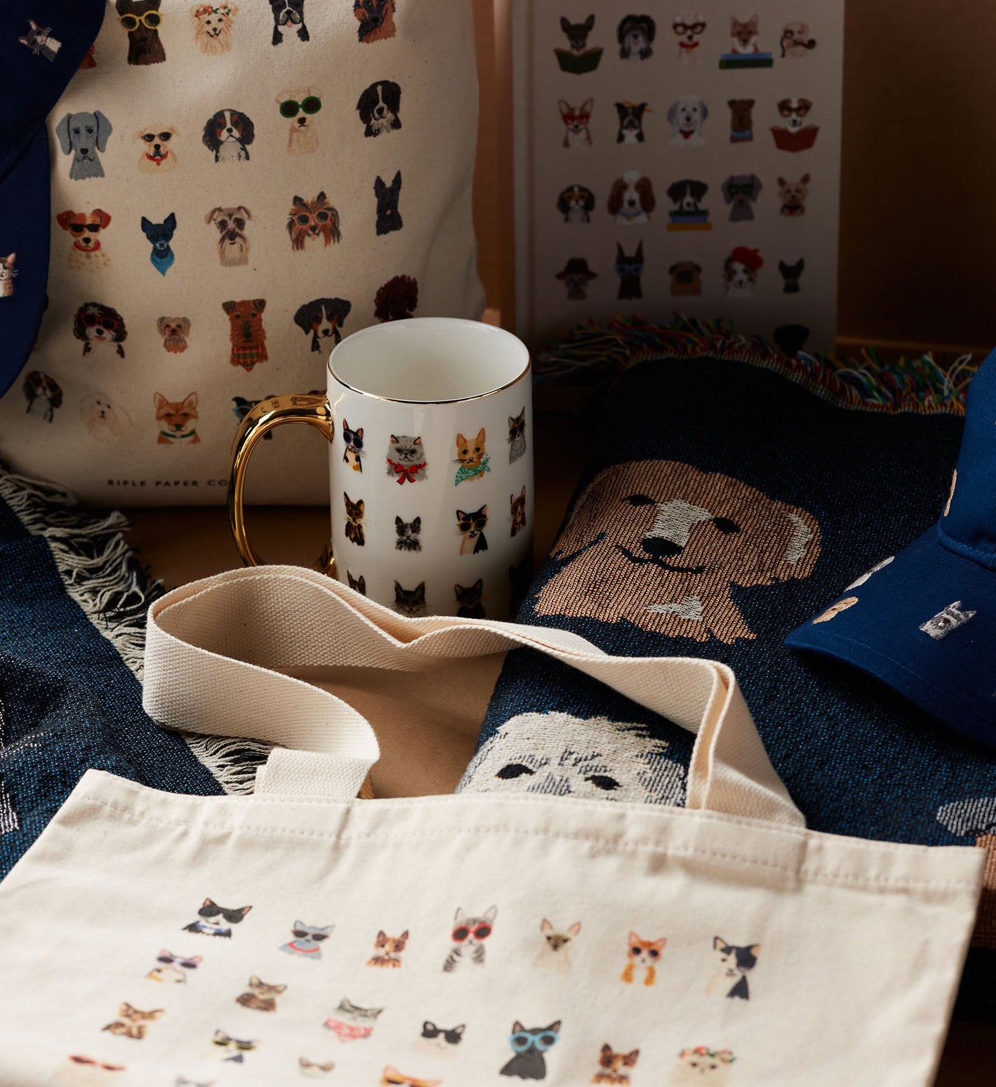 Canvas Tote Bag - Dog Days