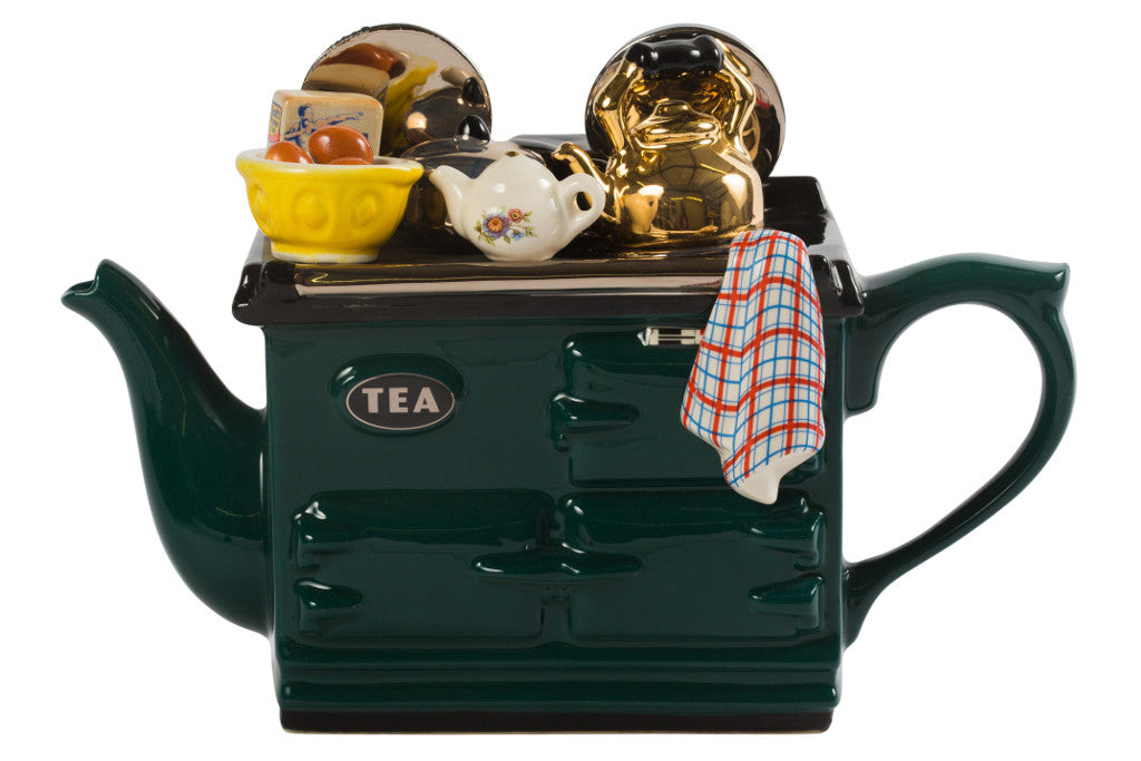 Ceramic Inspirations Breakfast Aga Green Large Teapot