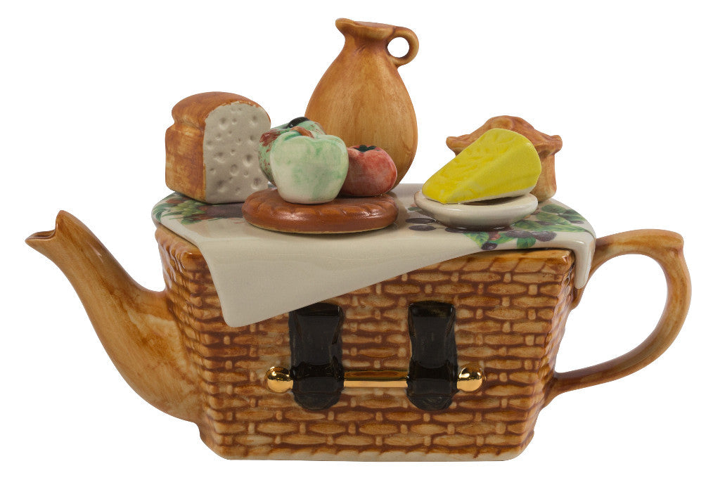 Ceramic Inspirations English Picnic One Cup Teapot