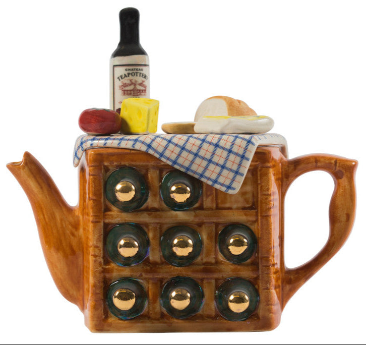 Ceramic Inspirations French Picnic Medium Teapot