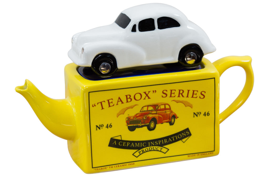Ceramic Inspirations Tea Box Series Morris Miner Cream One Cup Teapot