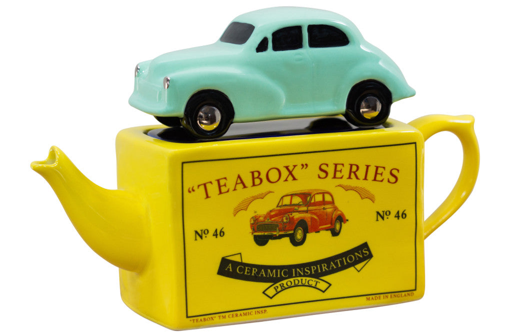 Ceramic Inspirations Tea Box Series Morris Miner Green One Cup Teapot