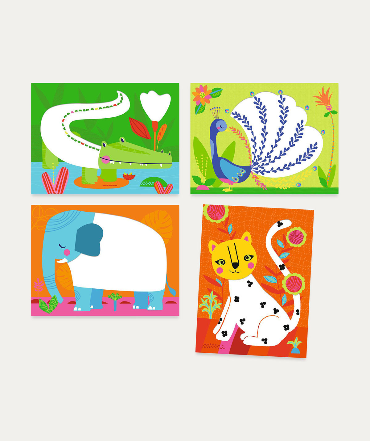 Djeco All about the dots art kit