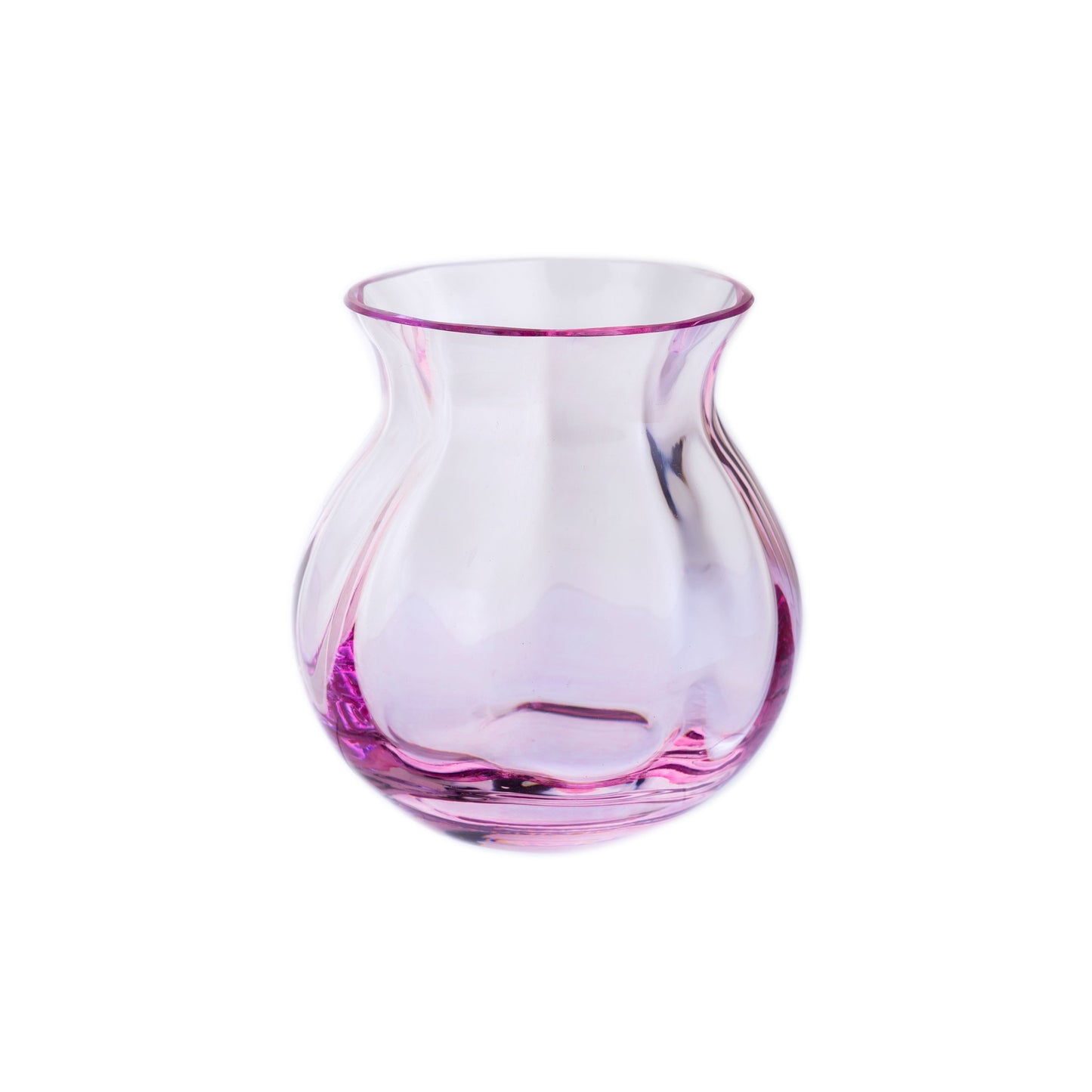 Dartington Pink Round Vase