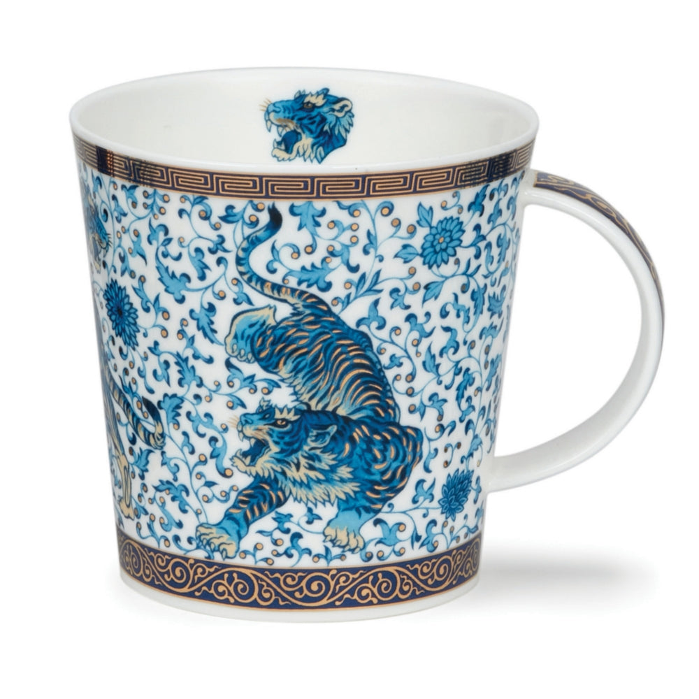 Dunoon Cairngorm Blue Ming Tiger Mug