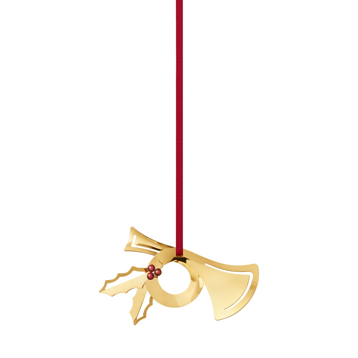 Georg Jensen 2026 Gold Holiday Ornament Horn