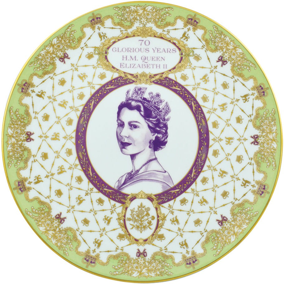 Goviers 70 Glorious Years Plate