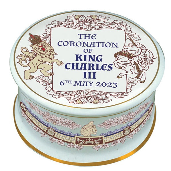 Goviers Exclusive King Charles III Coronation Trinket Box