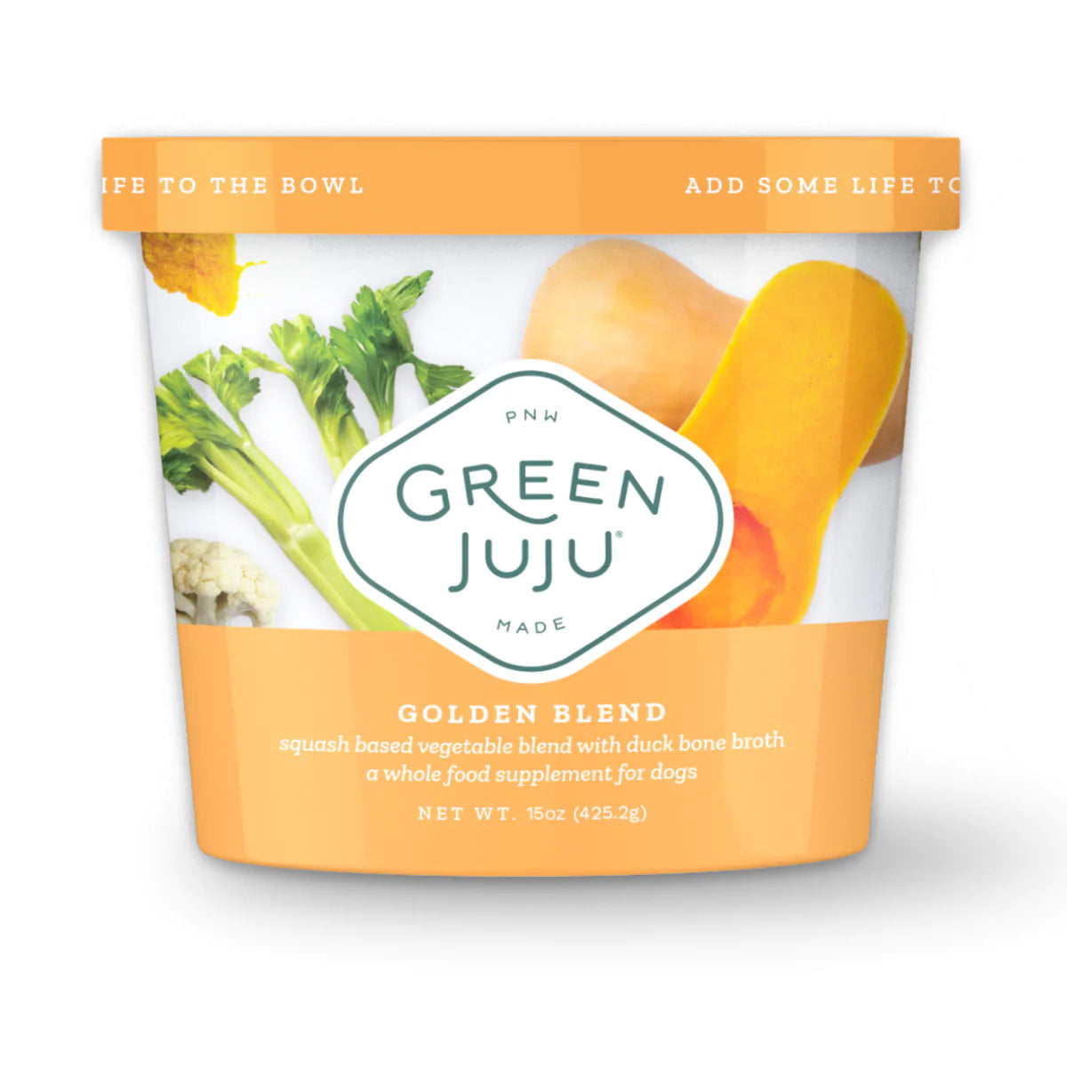 Green Juju Kitchen Frozen Golden Blend Food Topper