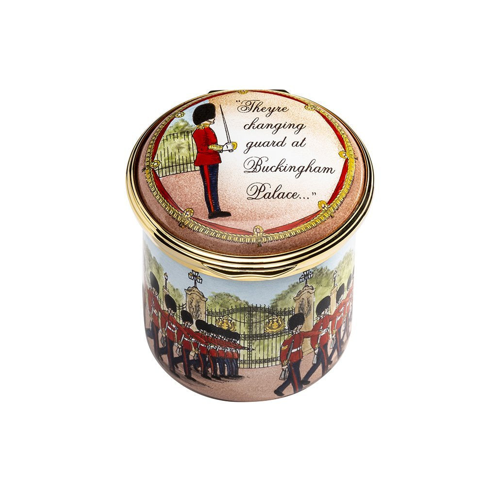 Halcyon Days Changing The Guard Enamel Box
