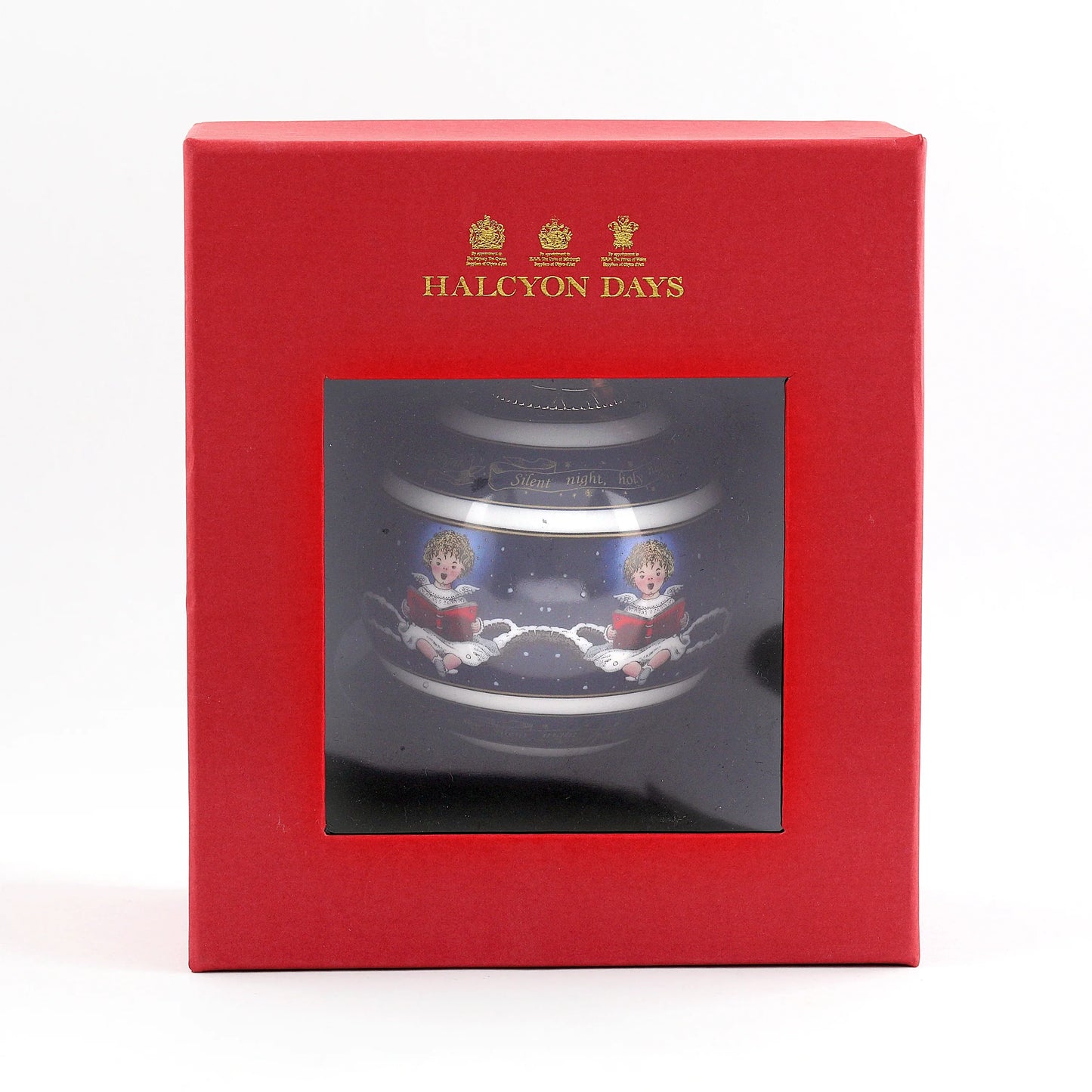 Halcyon Days Cherub Bauble