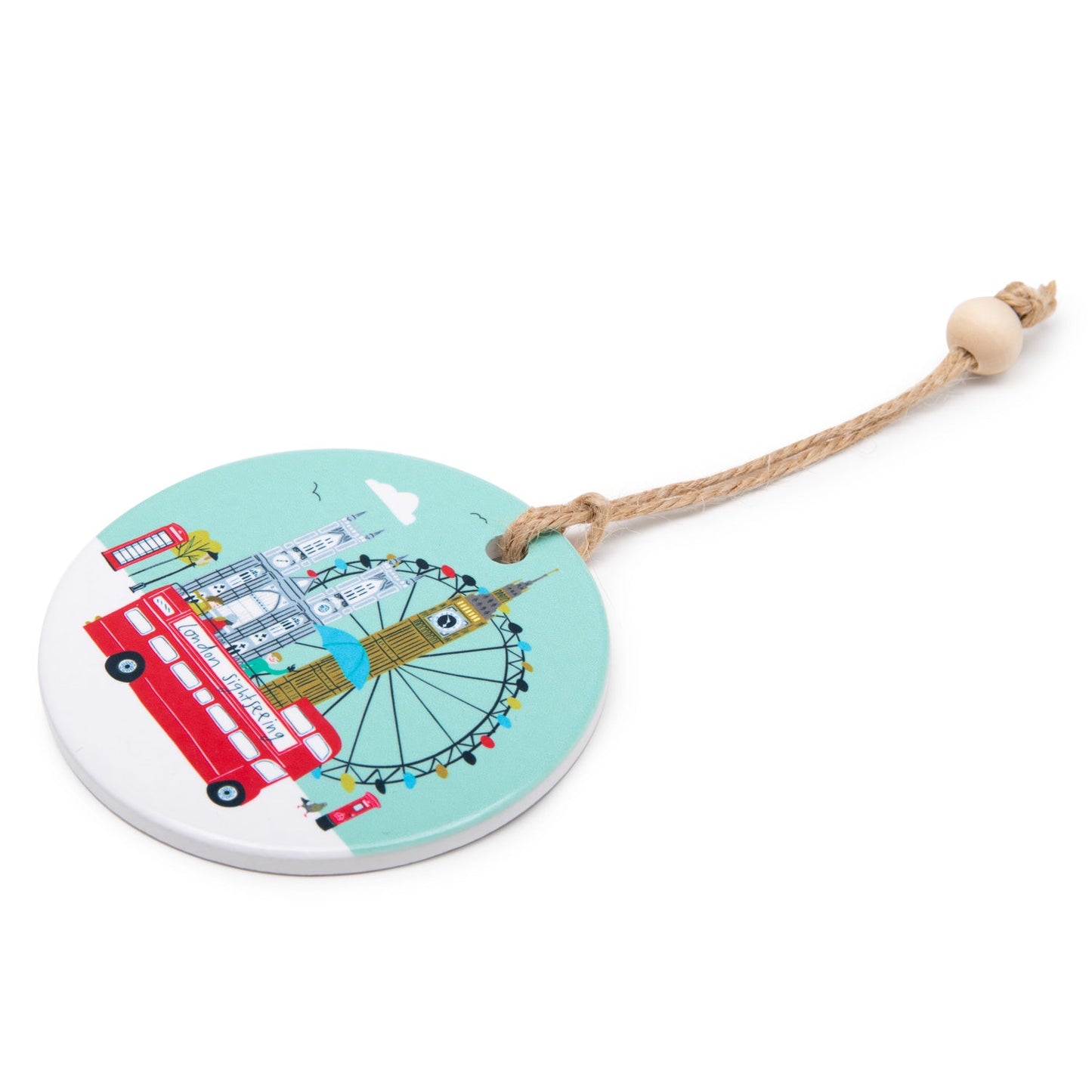 Jessica Hogarth Hanging Decoration Bus & London Eye