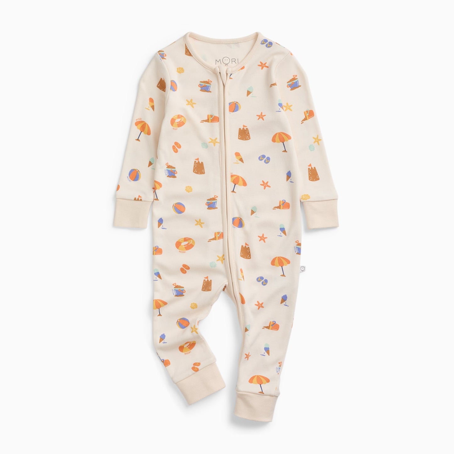 Beach Day Clever Zip Sleepsuit