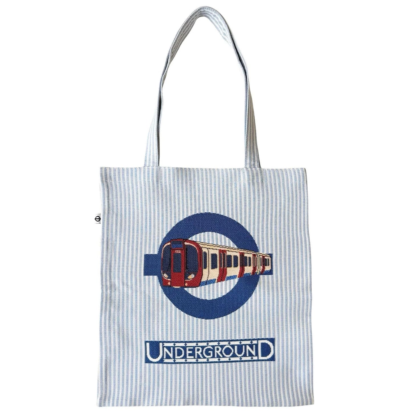 London Underground Tube Flat Tote Bag