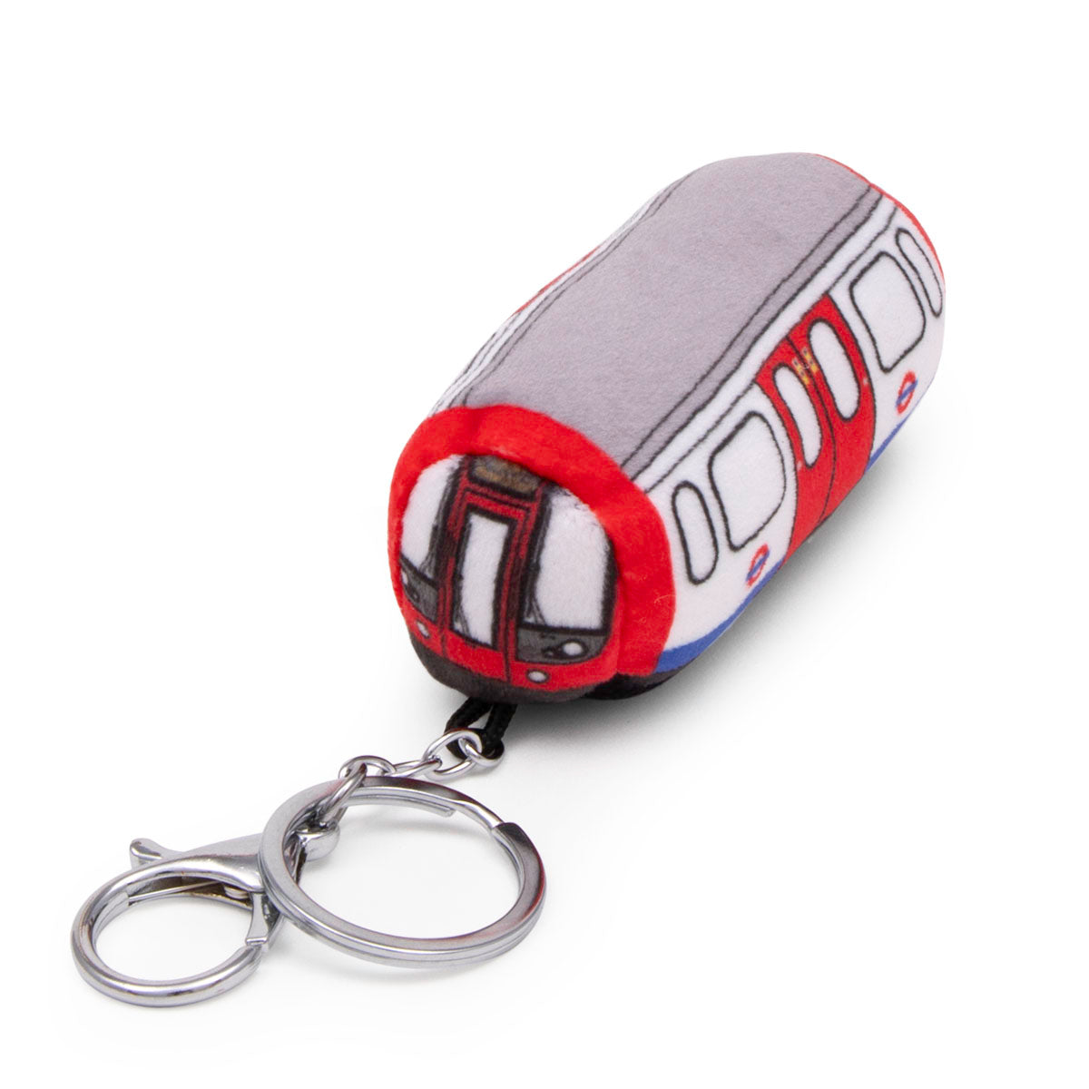 London Underground Tube Train Plush Keyring