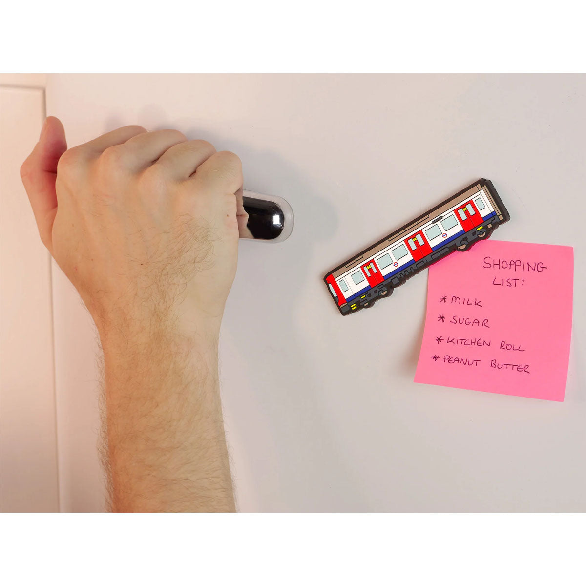 London Underground Tube Train Rubber Magnet