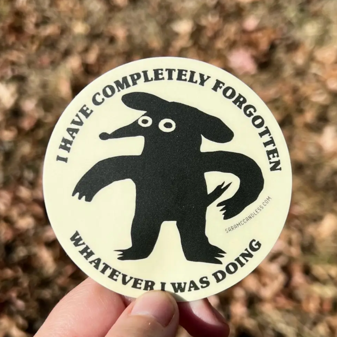 Completely Forgotten Sticker