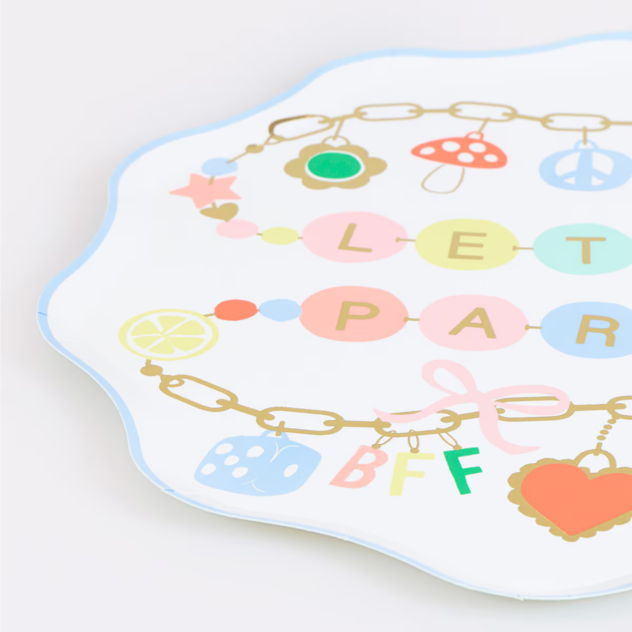 Charm Party Dinner Plates (x8)