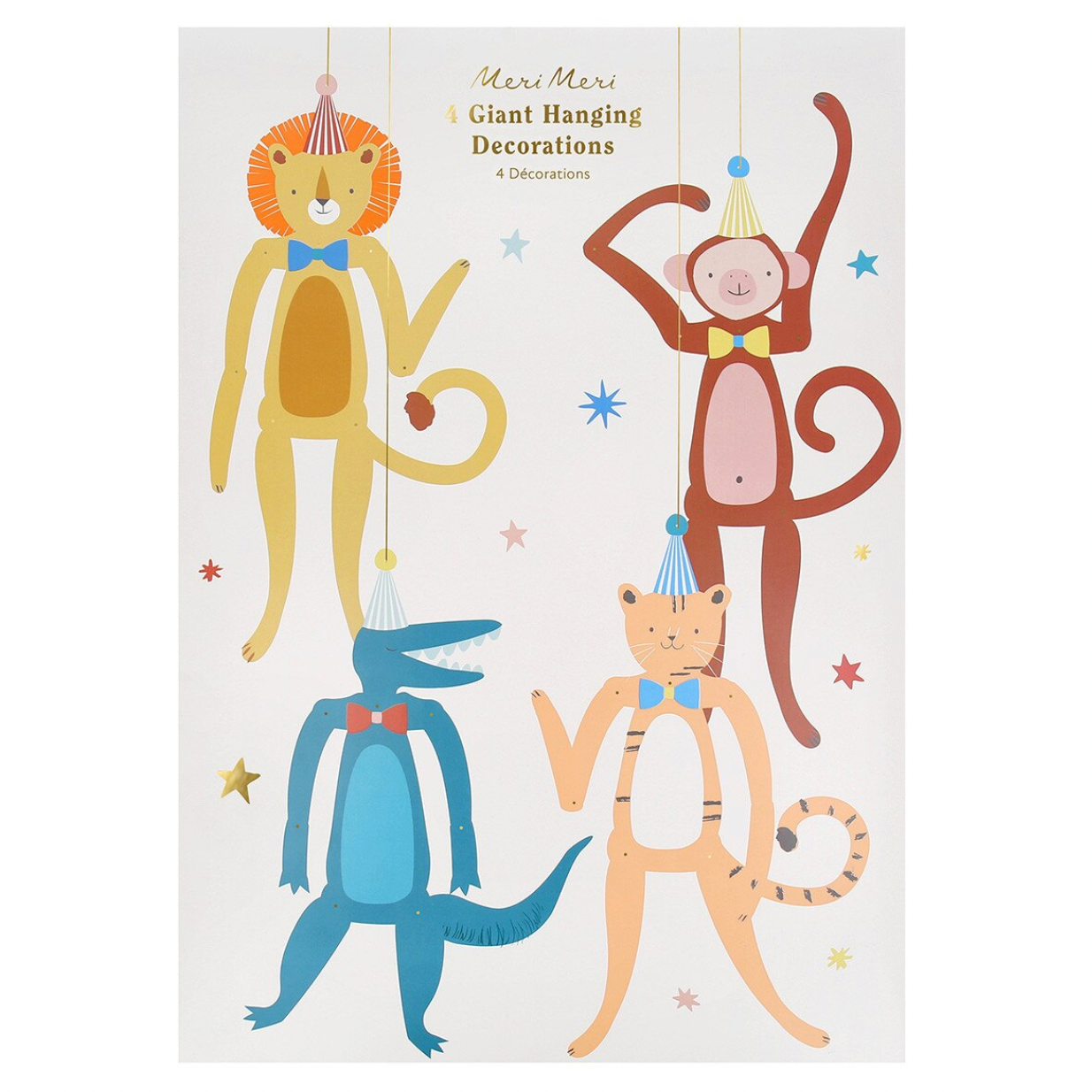 Animal Parade Decorations (x4)