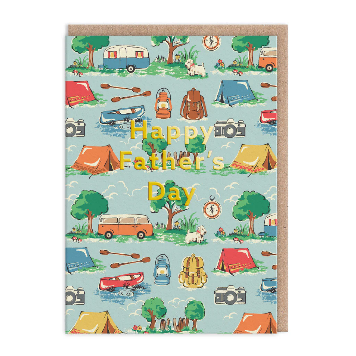 Camping Father's Day Card