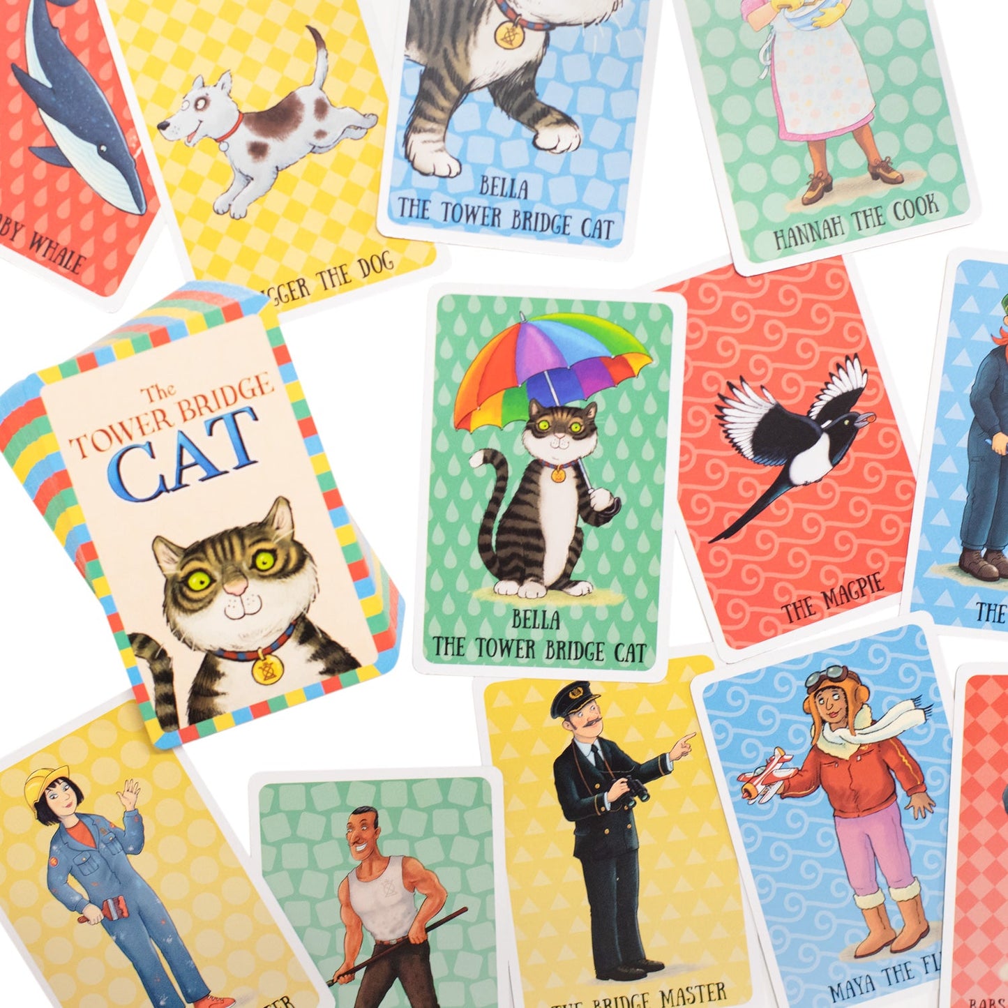 The Tower Bridge Cat Snap Cards