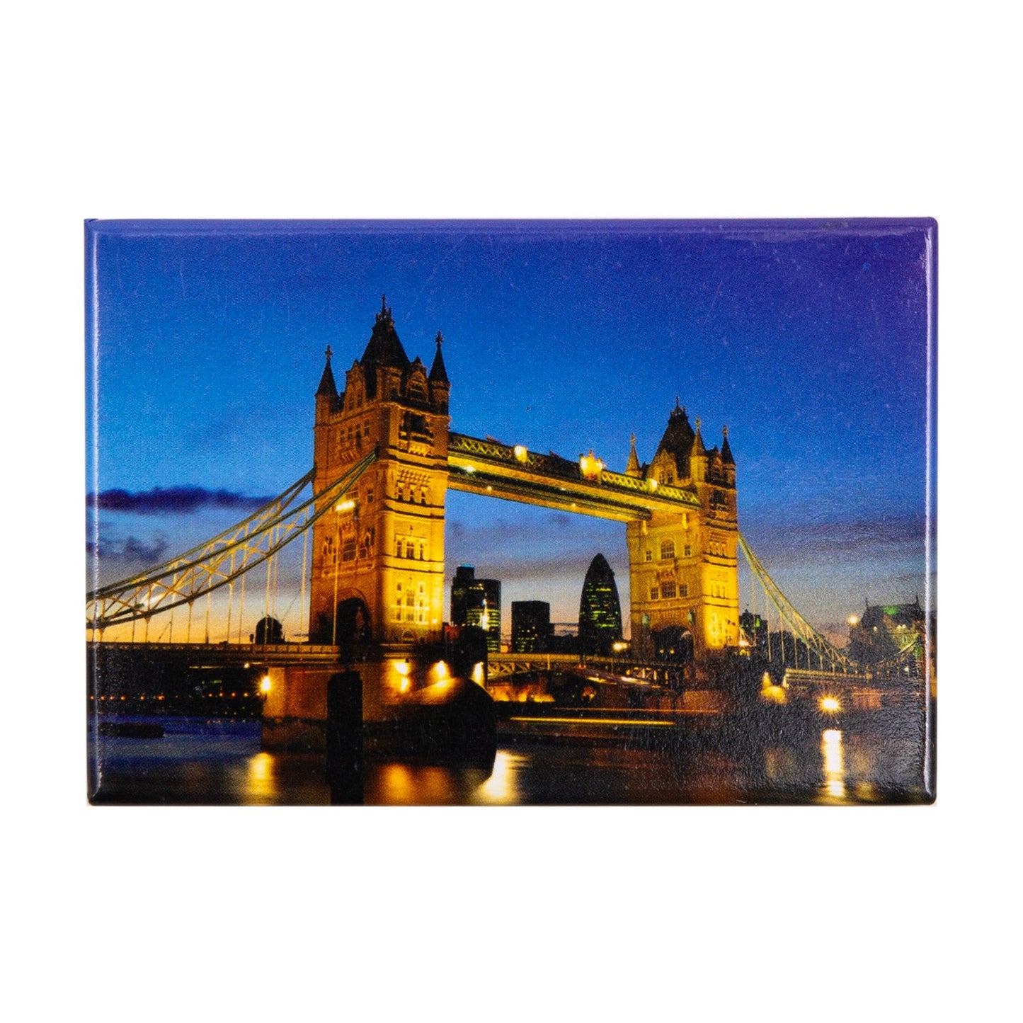 Tower Bridge Photo Magnet - At Night