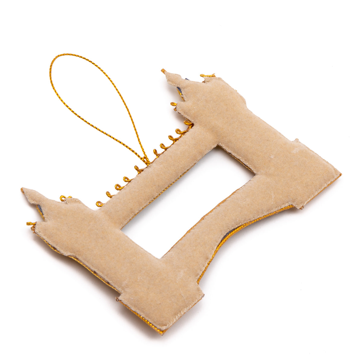 Tower Bridge Stitched Christmas Decoration