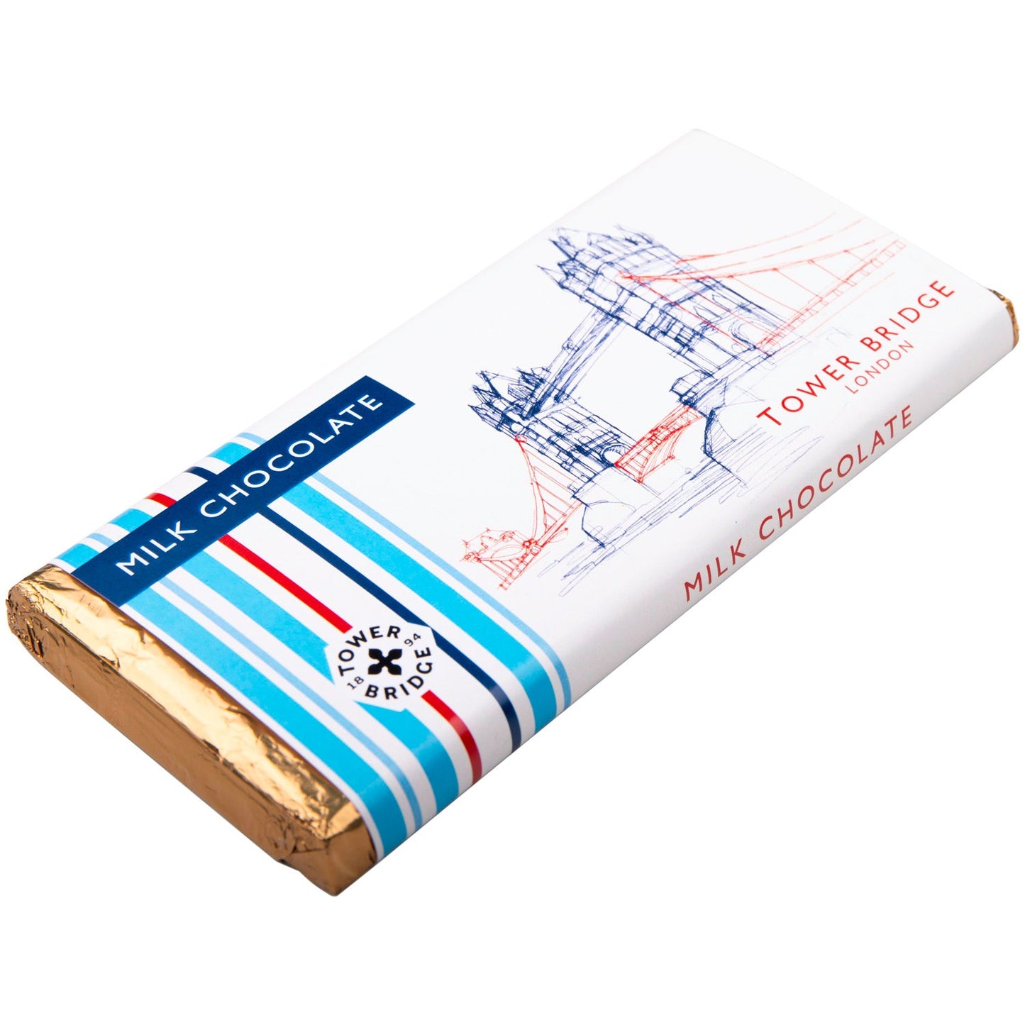 Tower Bridge Line Milk Chocolate Bar