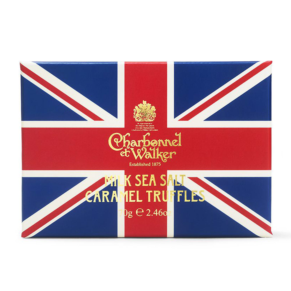 Union Jack Milk Sea Salt Caramel Truffles