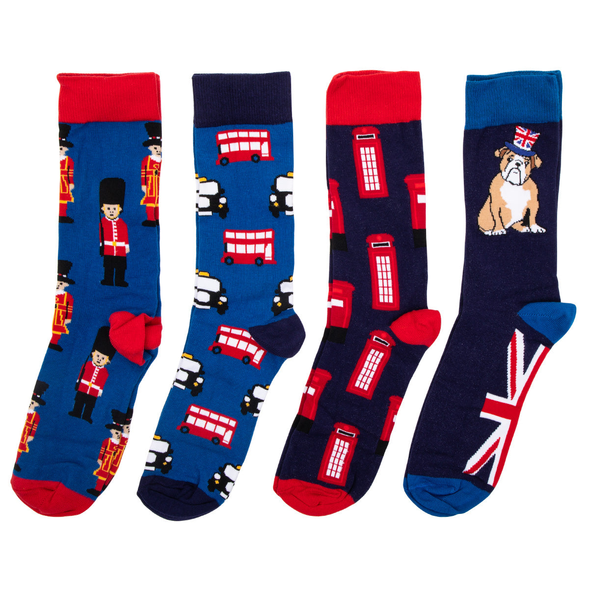 Urban Eccentric Socks London Bus Gift Box