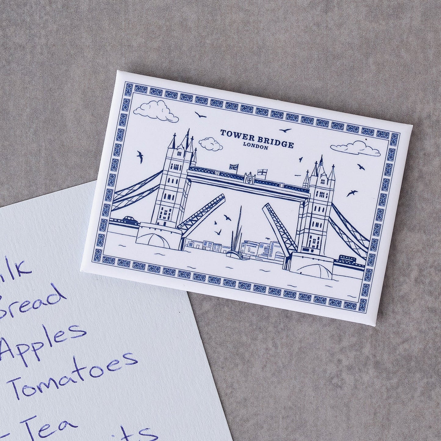 Victoria Eggs Tower Bridge Magnet