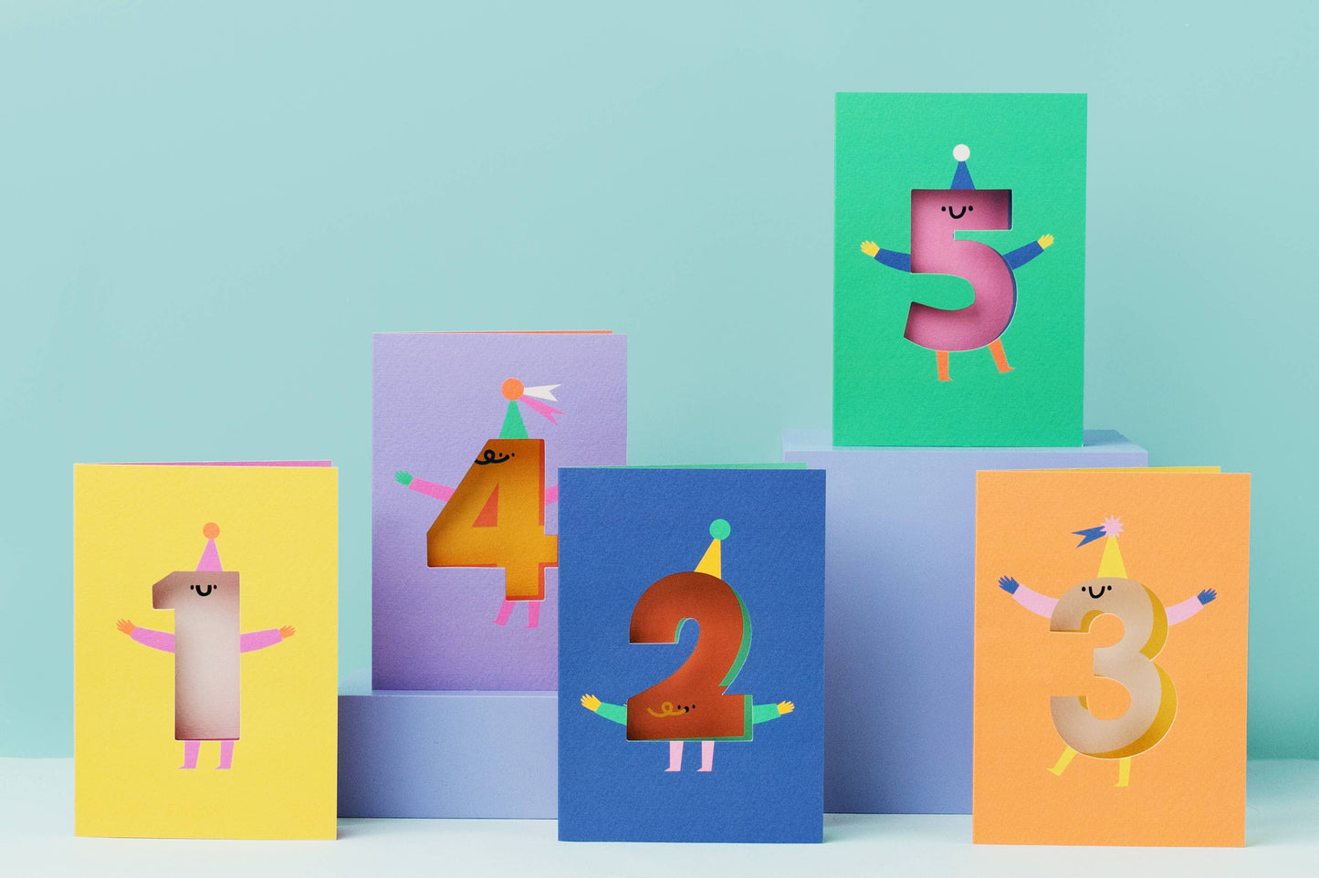 Age 5 - Die Cut - Happy Birthday - Five