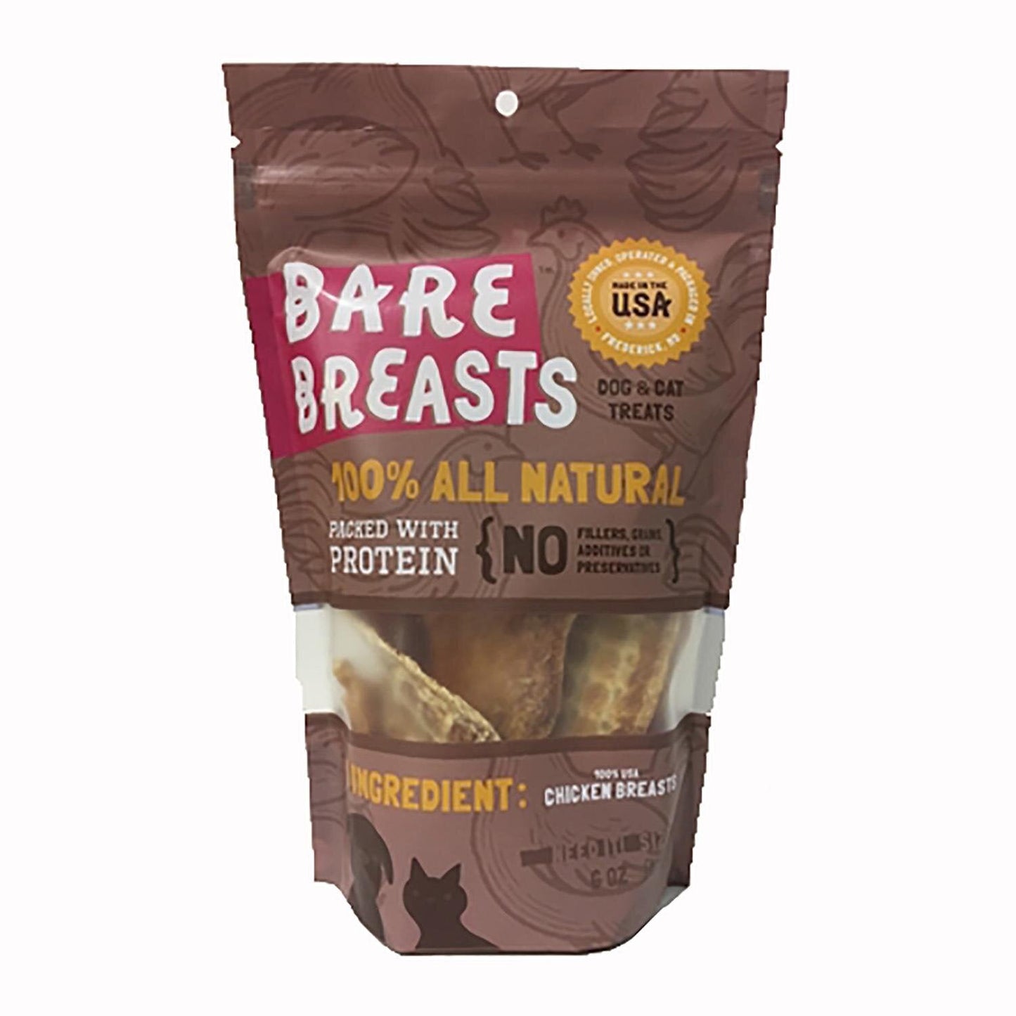 Bare Bites Bare Breasts Dog Treats