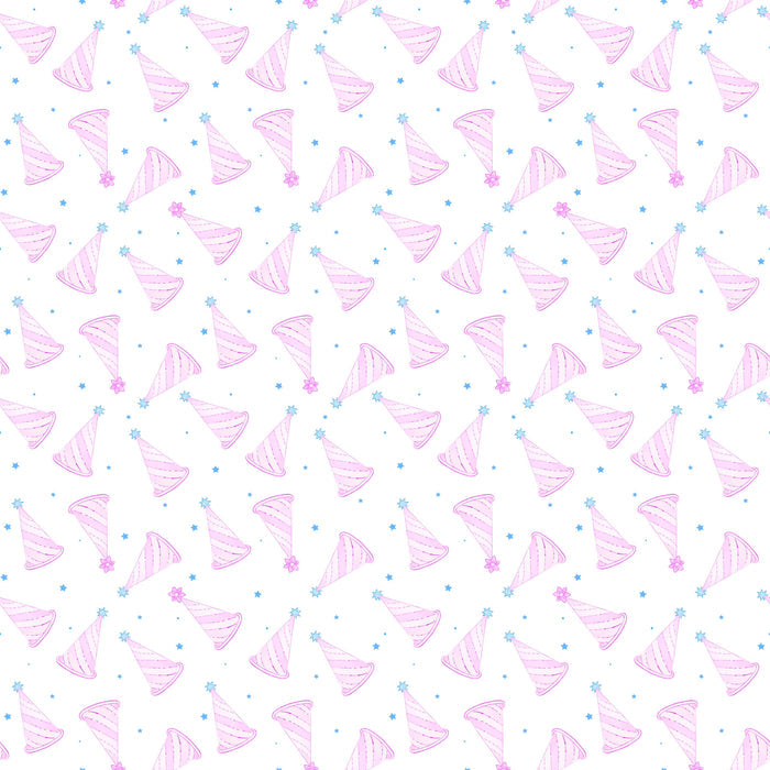Beau Bottles Pastel Birthday Party Hats - Prosecco Collection