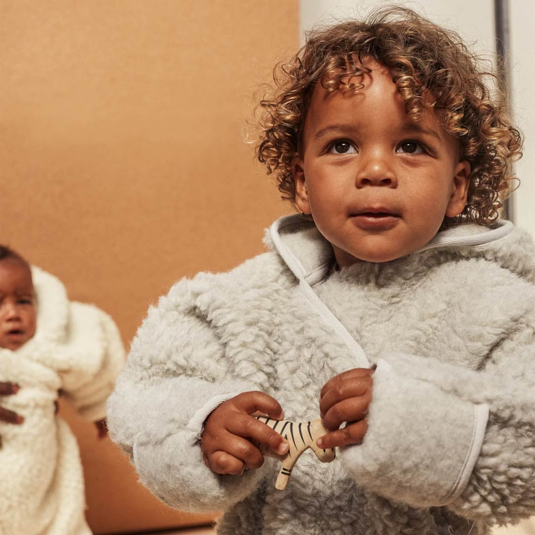 BINIBAMBA Merino Snugglesuit - Cloud