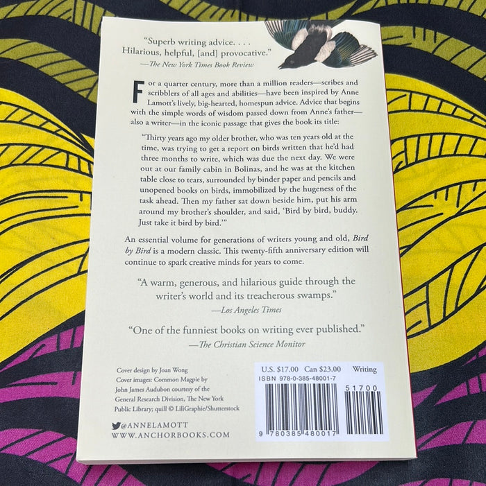 Bird by Bird by Anne Lamont
