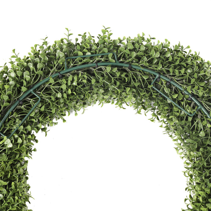 Boxwood UV Faux Wreath