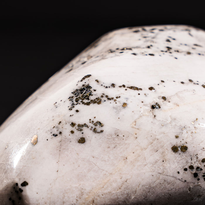 Calcite, Mangano w/ Pyrite - Freeform